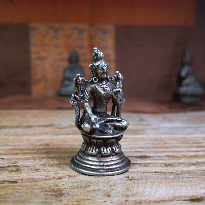 Gandhanra Tibetan Buddhist Statue White Tara - Gandhanra-ART