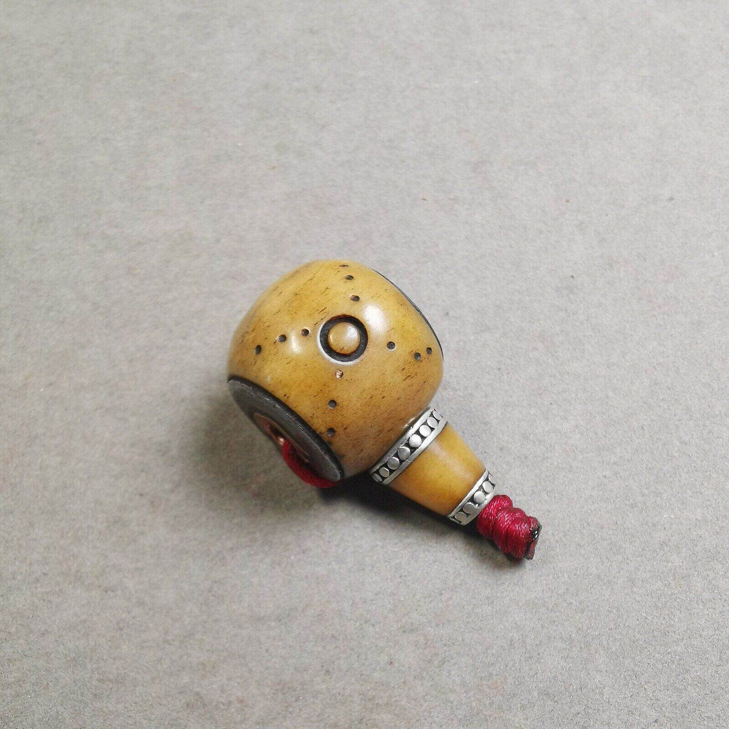 Guru Bead,T-drilled 3-Hole Prayer Bead - Gandhanra-ART