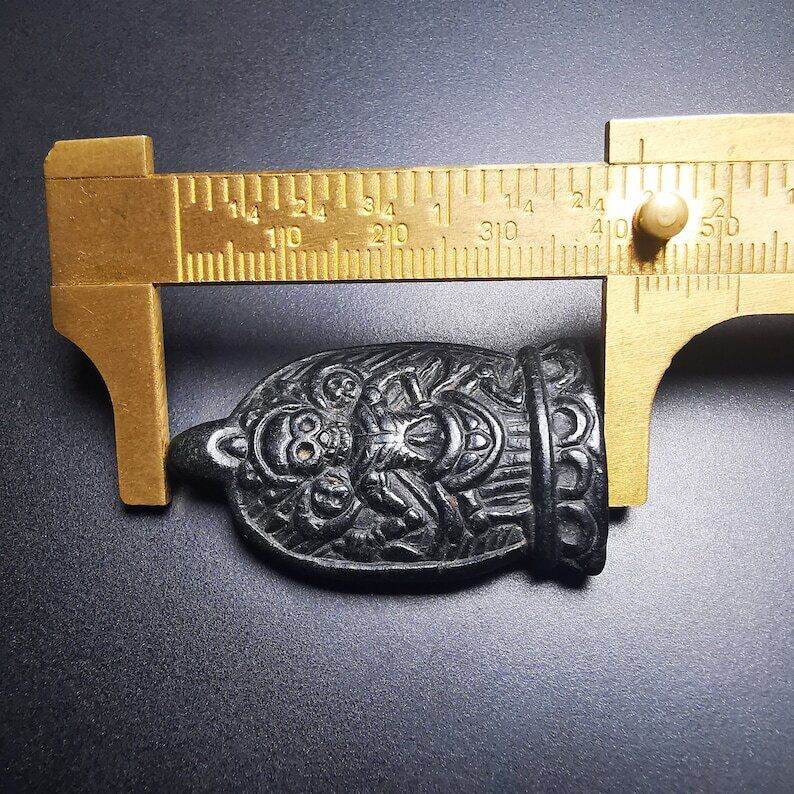 Amulet,Masters of Sitavana Skull,Citipati Pendant - Gandhanra-ART