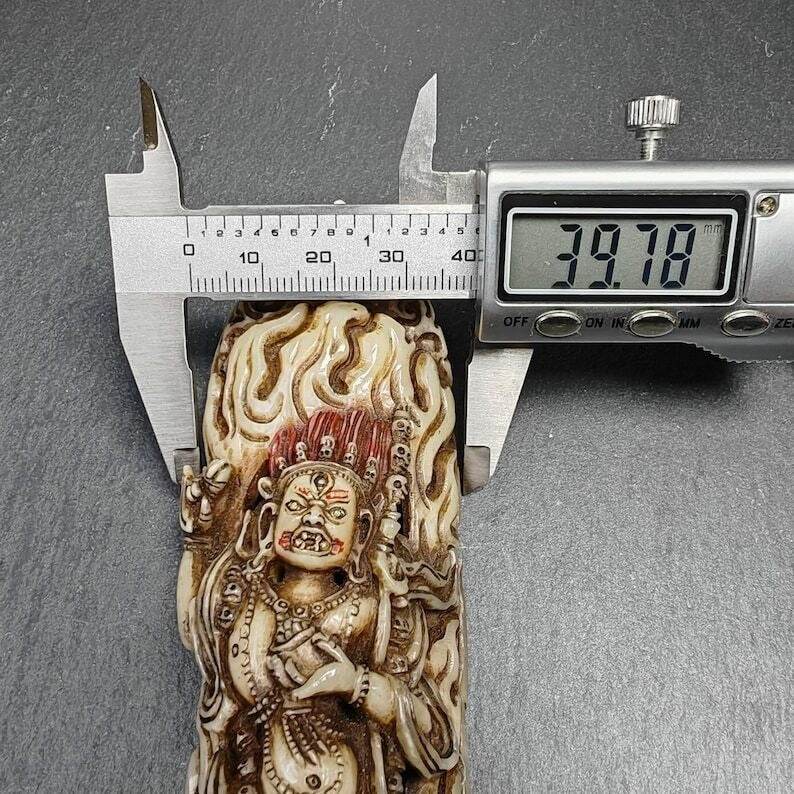 Troma Nagmo Kapala Amulet Badge - Gandhanra-ART