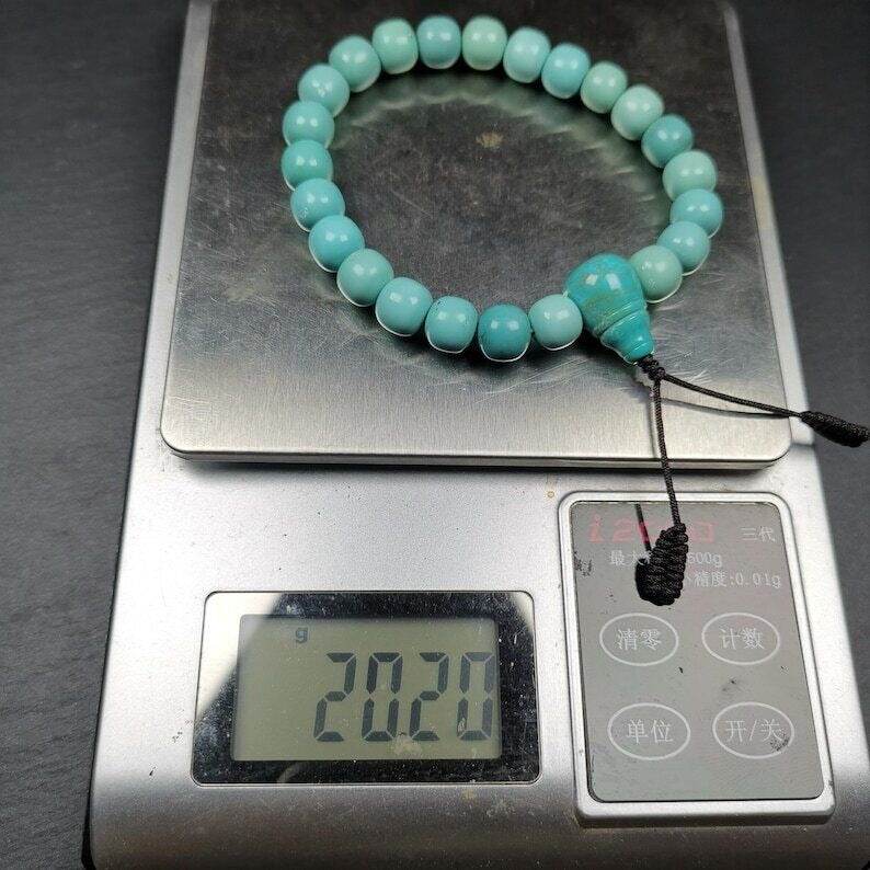 TIBETAN BRACELET - Beaded Wrist Mala Bracelet - Gandhanra-ART