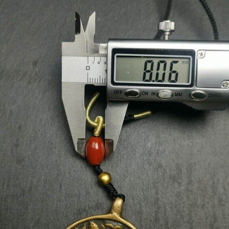 Calendar Amulet Sipaho Badge - Melong Mirror,43mm - Gandhanra-ART