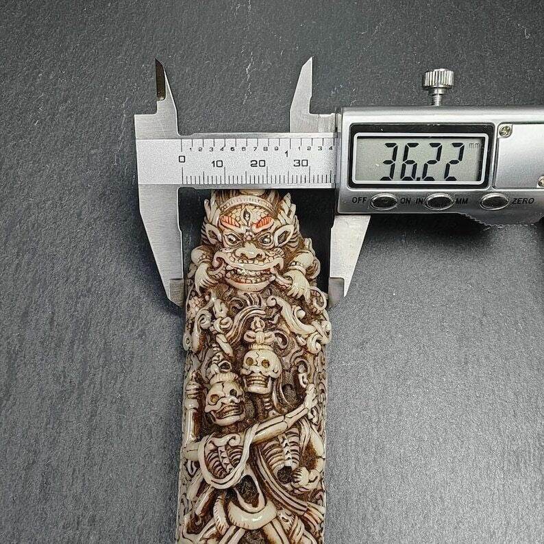 Citipati Kapala Amulet Badge - Gandhanra-ART