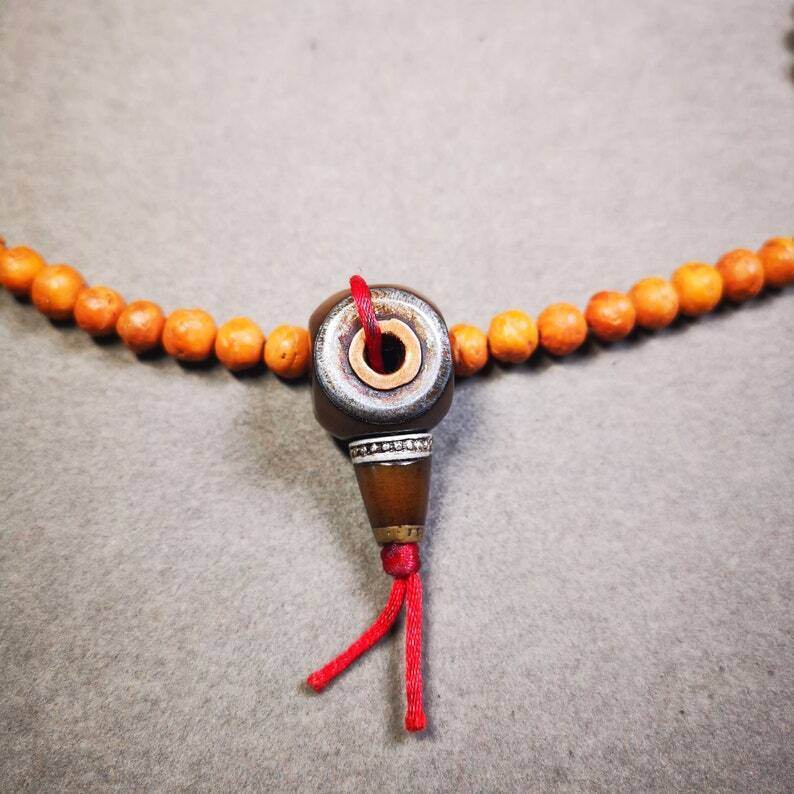 Guru Bead, T-drilled 3-Hole Bead - Gandhanra-ART