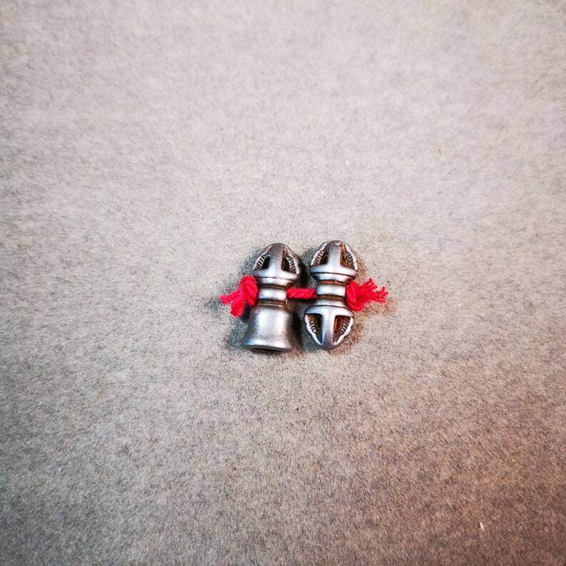 Amulet Pendant,Mini Vajra and Dorje Bell, Mala Accessories - Gandhanra-ART