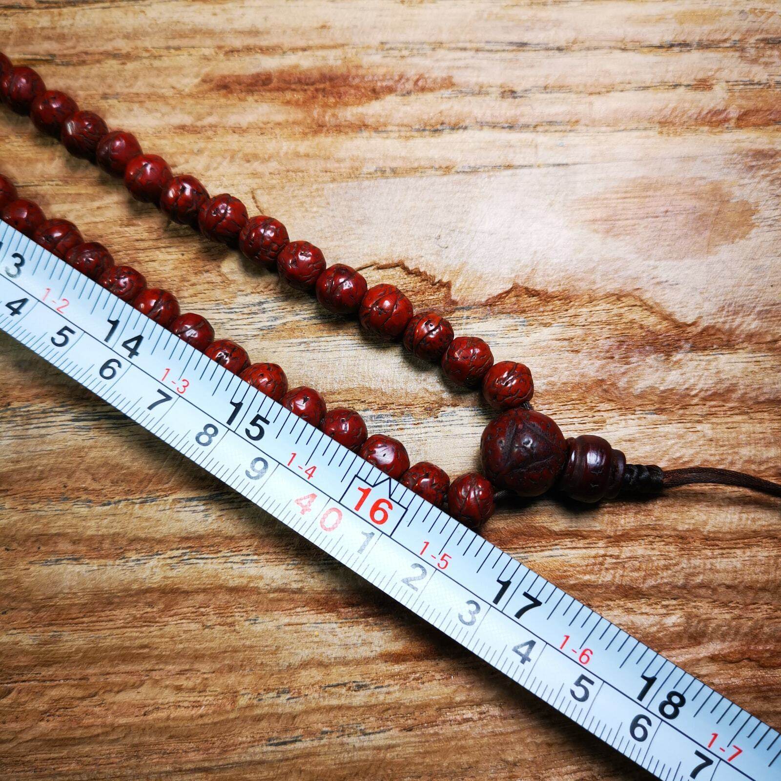 Old Mala,8.5mm Prayer Beads - Gandhanra-ART