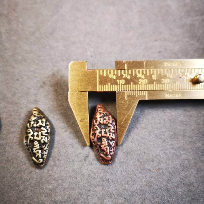 Mala Counter Pendant,OM Bead Amulet - Gandhanra-ART