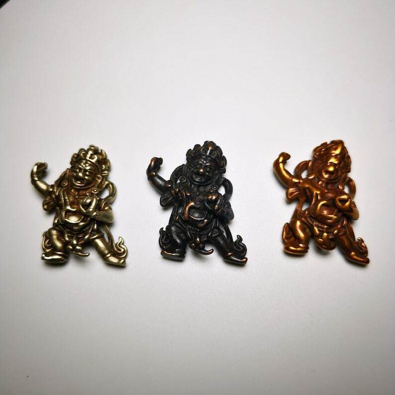 Statue,Small Vajrapani Amulet - Gandhanra-ART