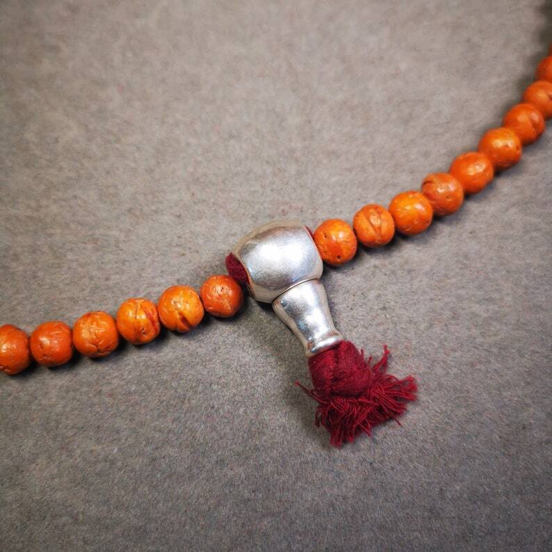 Guru Bead, T-drilled 3-Hole Bead for Prayer Bead,1.0"