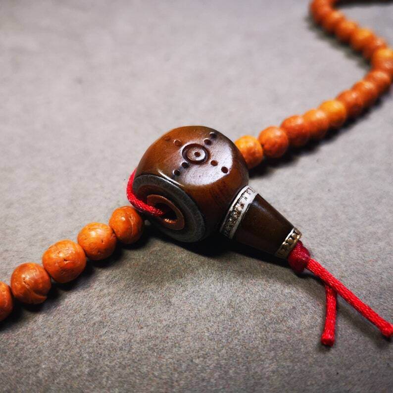 Guru Bead, T-drilled 3-Hole Bead - Gandhanra-ART