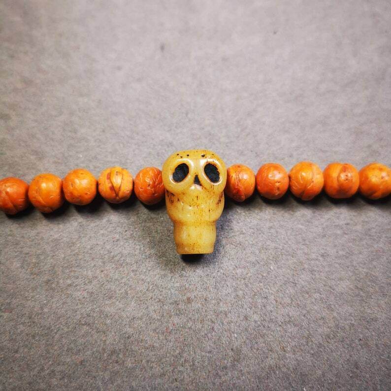 Guru Bead, T-drilled 3-Hole Bead for Prayer Bead - Gandhanra-ART