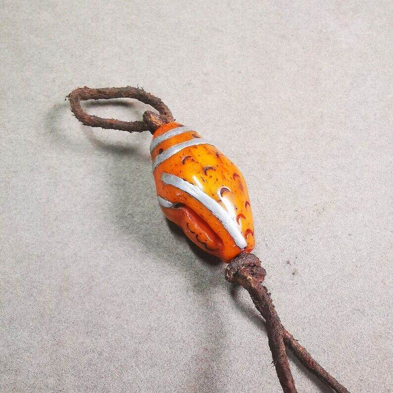 Yak Bone Amulet,Shankha,Conch Pendant for Necklace,Bag Hanging - Gandhanra-ART