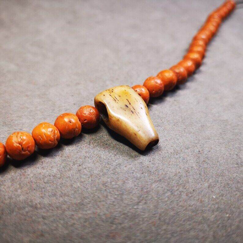 Guru Bead, T-drilled 3-Hole Bead for Prayer Bead - Gandhanra-ART