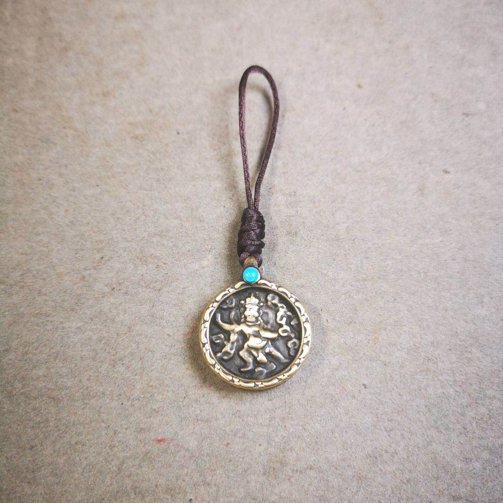 Buddhist Amulet,Bag Hanging, Garuda / Vajrapani - Gandhanra-ART