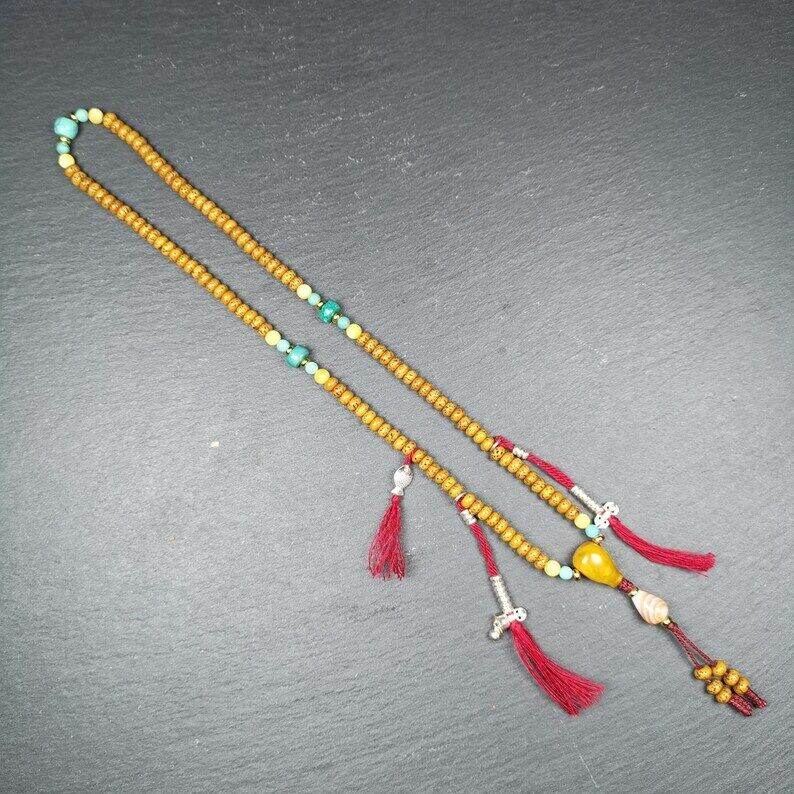 5mm Mini Size Lotus Seed Mala - Gandhanra-ART