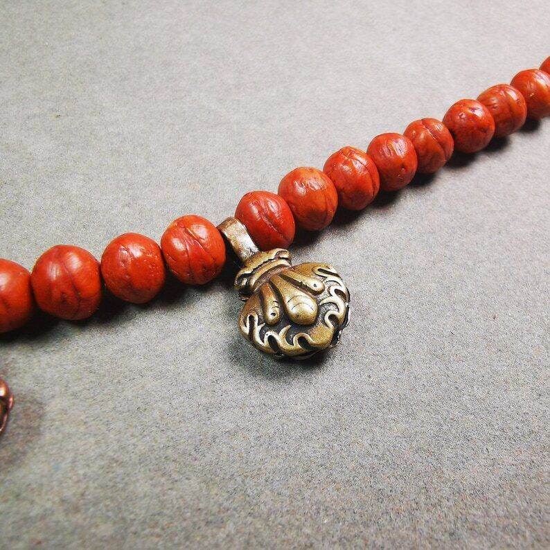 Mala Counter Clip,Mani Jewel Bum Counter Clip for Prayer Beads - Gandhanra-ART
