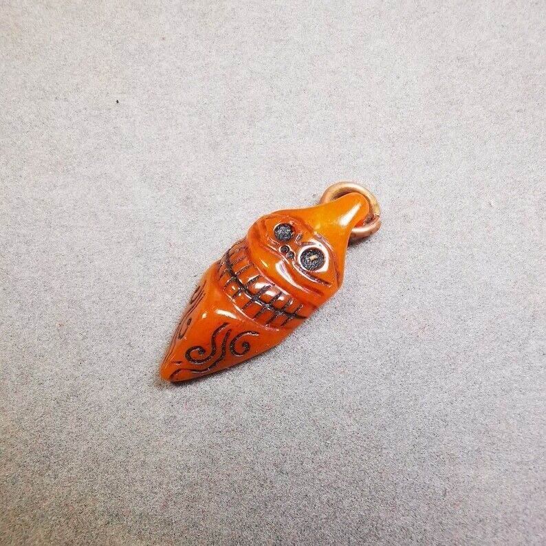Amulet,Skull Vajra Kila(Dorje Phurba) Pendant - Gandhanra-ART