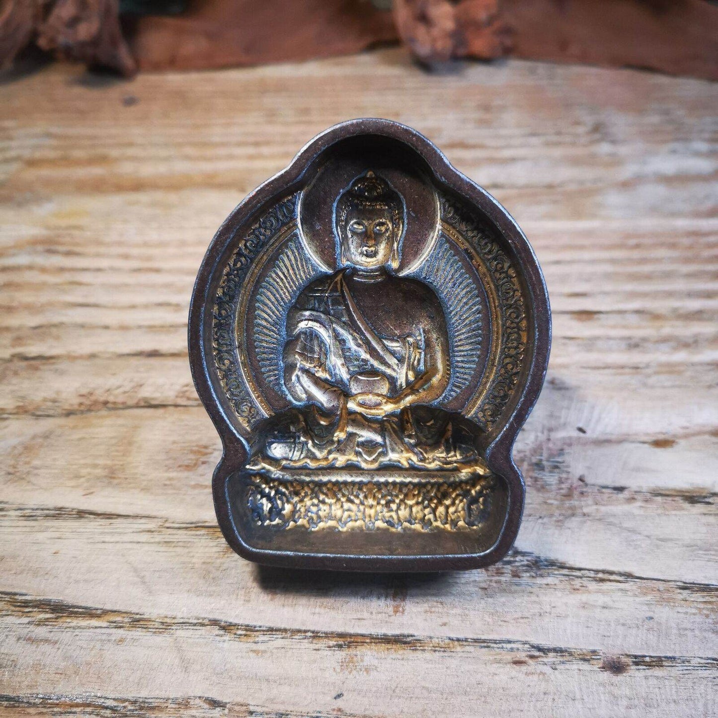 Buddha Statue Tsa Tsa Mold,Amitayus,Amida,Amitabha Tsha - Gandhanra-ART