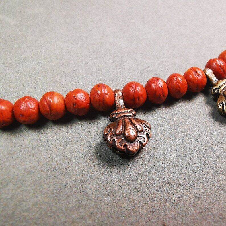 Mala Counter Clip,Mani Jewel Bum Counter Clip for Prayer Beads - Gandhanra-ART