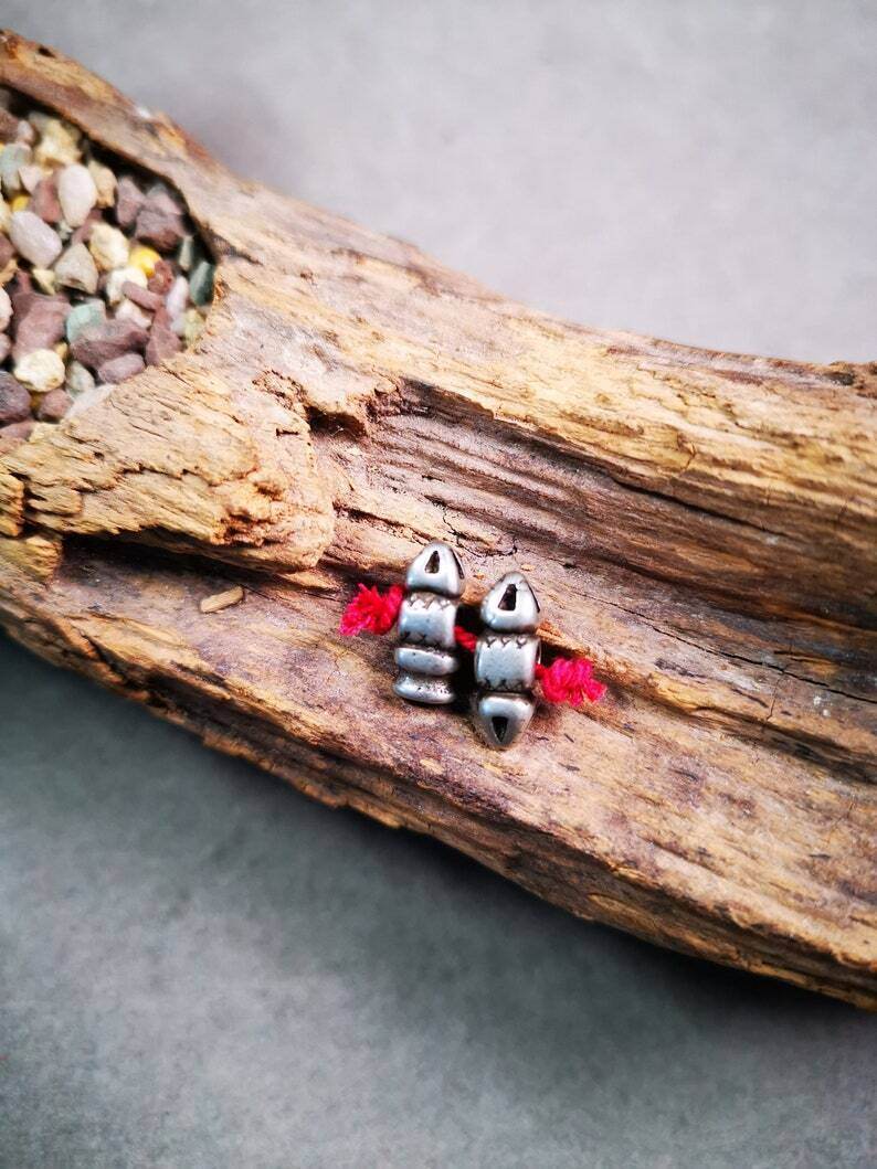 Amulet Pendant,Mini Vajra and Dorje Bell, Mala Accessories - Gandhanra-ART
