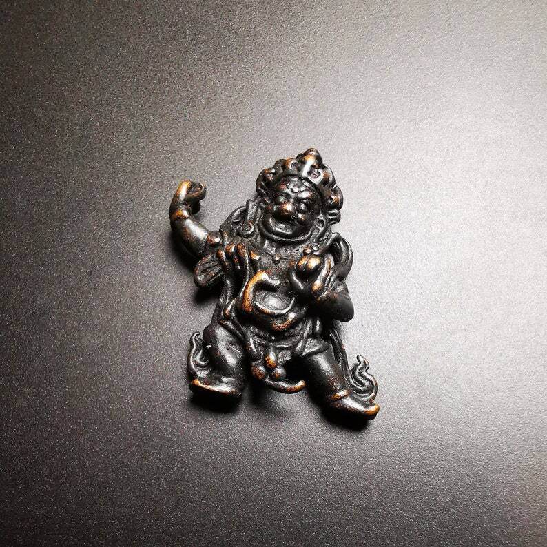 Statue,Small Vajrapani Amulet - Gandhanra-ART