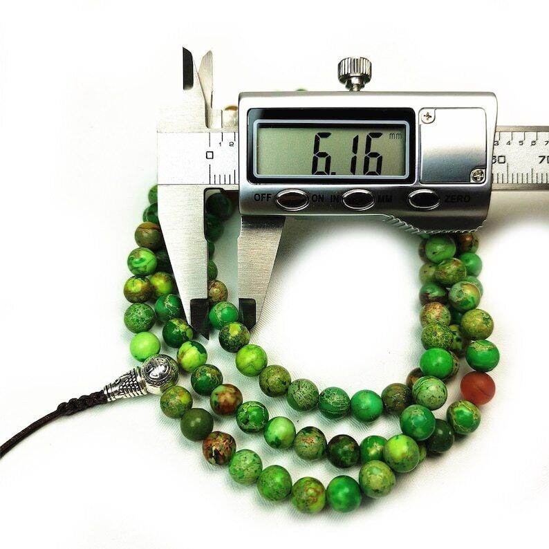 Siliceous Rock Beads Mala for Women - Gandhanra-ART