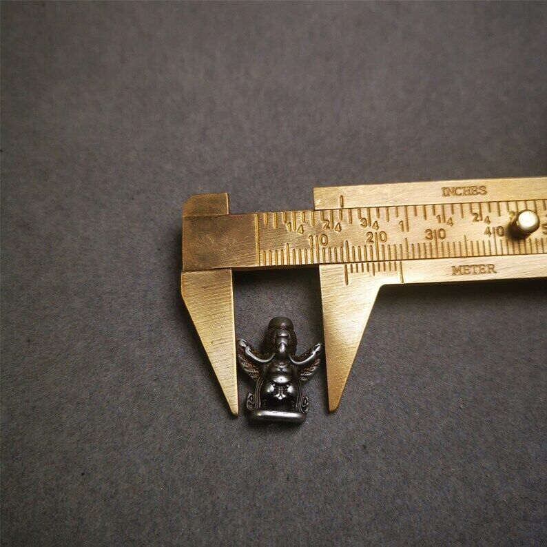 Amulet,Garuda Pendant,Prayer Bead,0.7" × 0.6" Gandhanra-ART