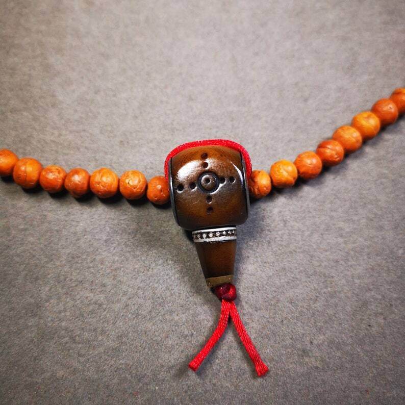Guru Bead, T-drilled 3-Hole Bead - Gandhanra-ART