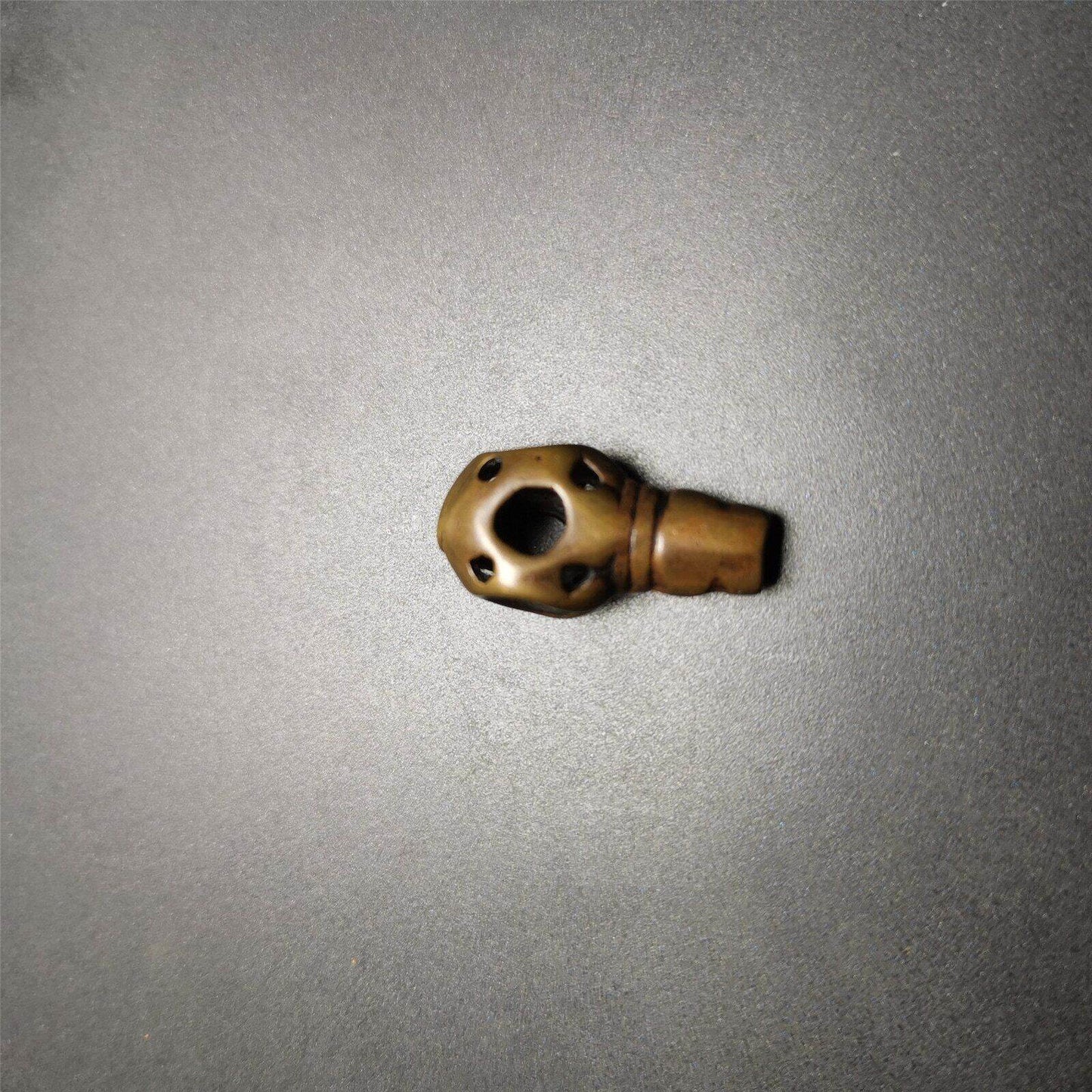 Guru Bead,T-drilled 3-Hole Bead Connector for Mala,Prayer Bead - Gandhanra-ART