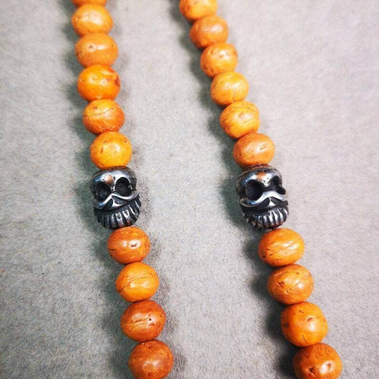 Amulet,Skull Citipati Pendant,Spacer for Mala,Bag Hanging,Prayer Bead - Gandhanra-ART