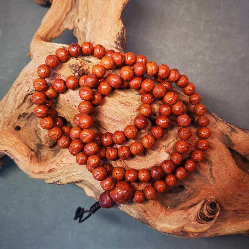 Mala,8mm Prayer Beads - Gandhanra-ART