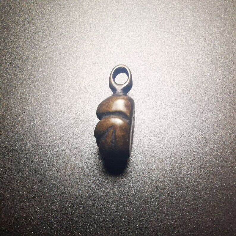 Mala Pendant,Skull Shape Bum Counter Clip for Prayer Beads - Gandhanra-ART