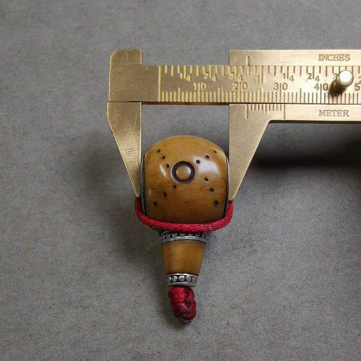 Guru Bead,T-drilled 3-Hole Prayer Bead - Gandhanra-ART