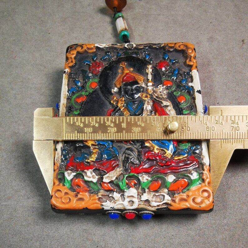 Buddha Black Jade Statue,Padmasambhava,Guru Rinpoche - Gandhanra-ART