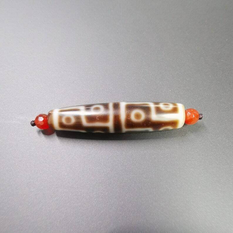 12 Eyes Dzi Bead - Gandhanra-ART