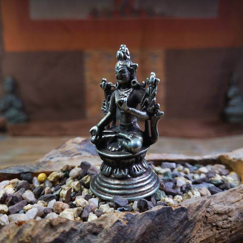 Gandhanra Tibetan Buddhist Statue White Tara - Gandhanra-ART