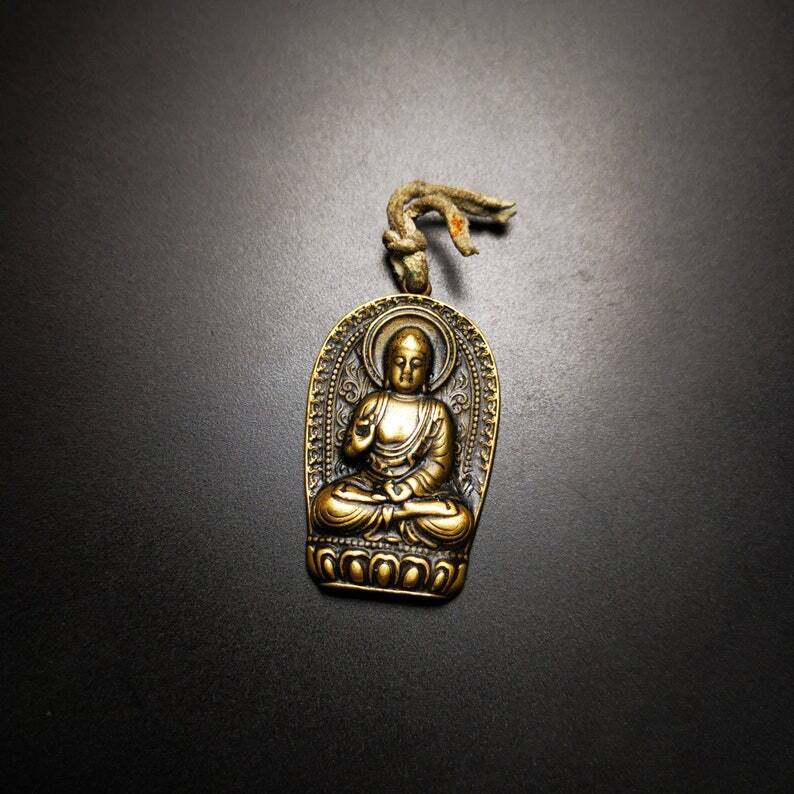 Gandhanra Tibetan Buddhist Amulet,Shakyamuni Pendant,Gautama Buddha Pendant