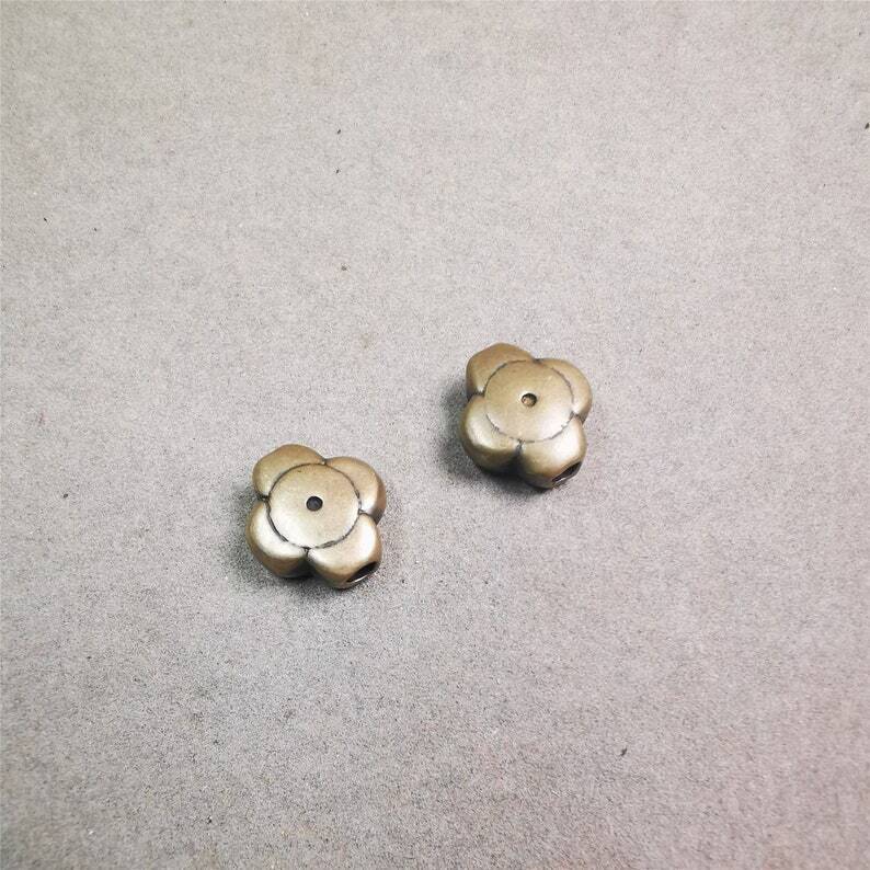 Amulett, Gesong Blumenmarker Abstandsperle für Gebetsperle, Mala