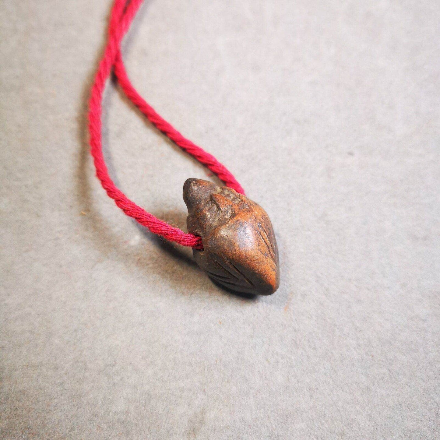 Old Tibetan Niang La Tsa Tsa Statue Amulet, Small Stupa,Pagoda Pendant - Gandhanra-ART