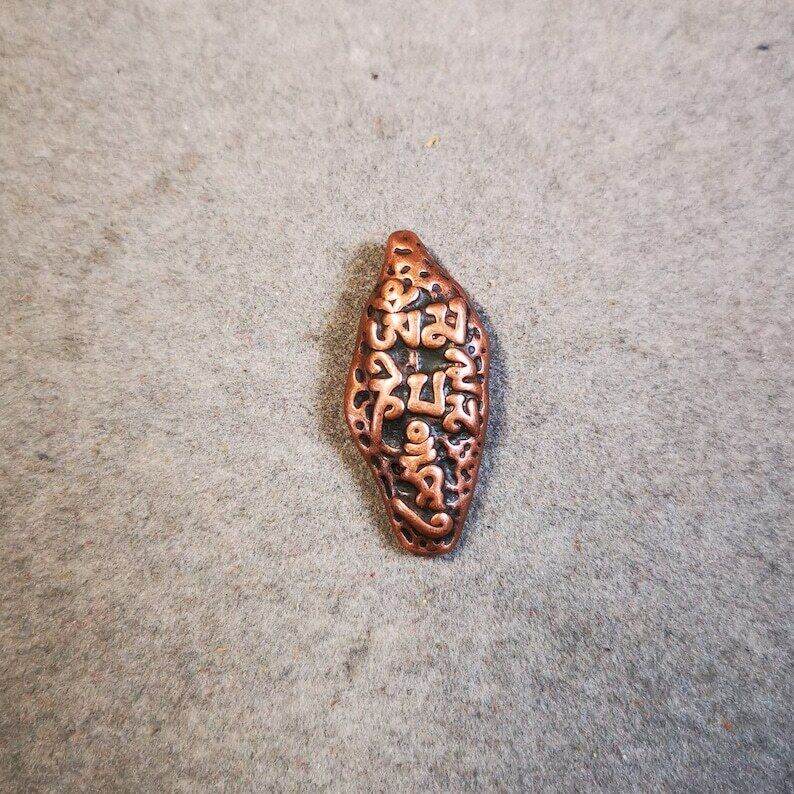 Mala Counter Pendant,OM Bead Amulet - Gandhanra-ART