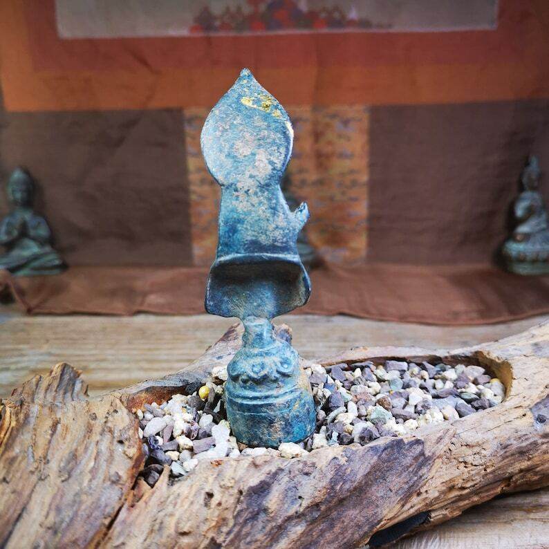 Tibetan Statue,Gilt Avalokitesvara,Padmapani - Gandhanra-ART