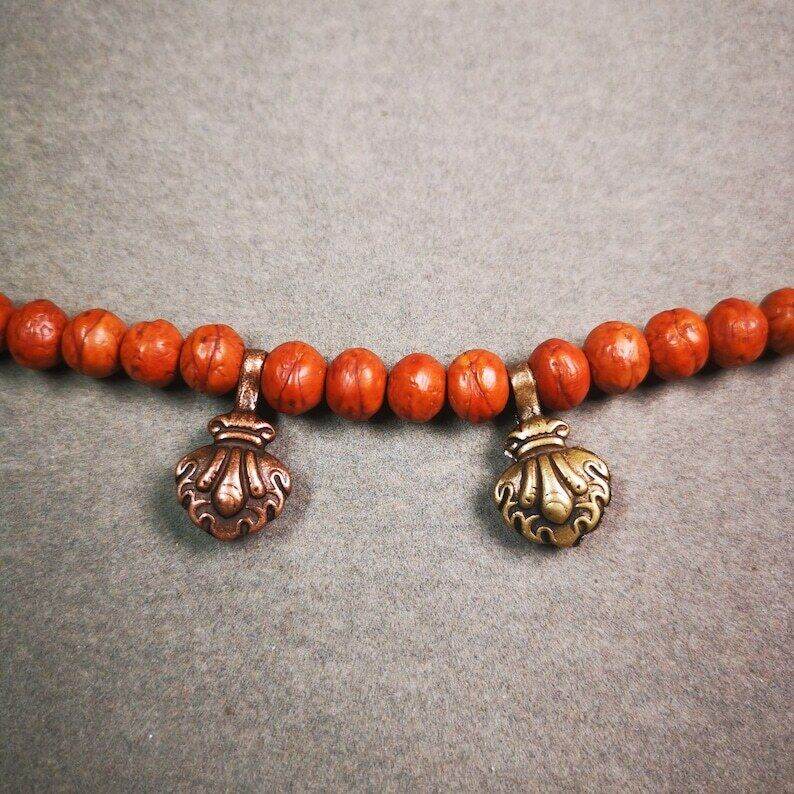 Mala Counter Clip,Mani Jewel Bum Counter Clip for Prayer Beads - Gandhanra-ART