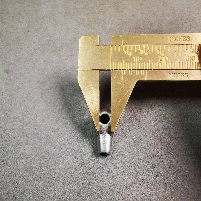 Mala Guru Bead, T-drilled 3-Hole Bead for Prayer Bead,0.8" Gandhanra-ART