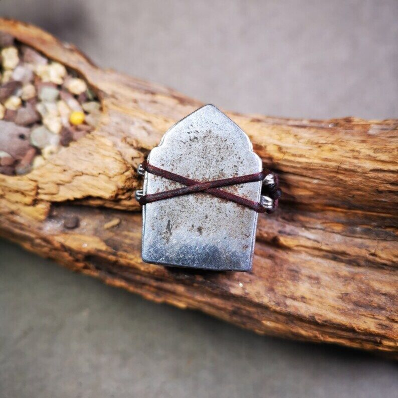 Antiguo Santuario Gau Ghau, Mini Colgante de Amuleto de Altar Budista Tibetano