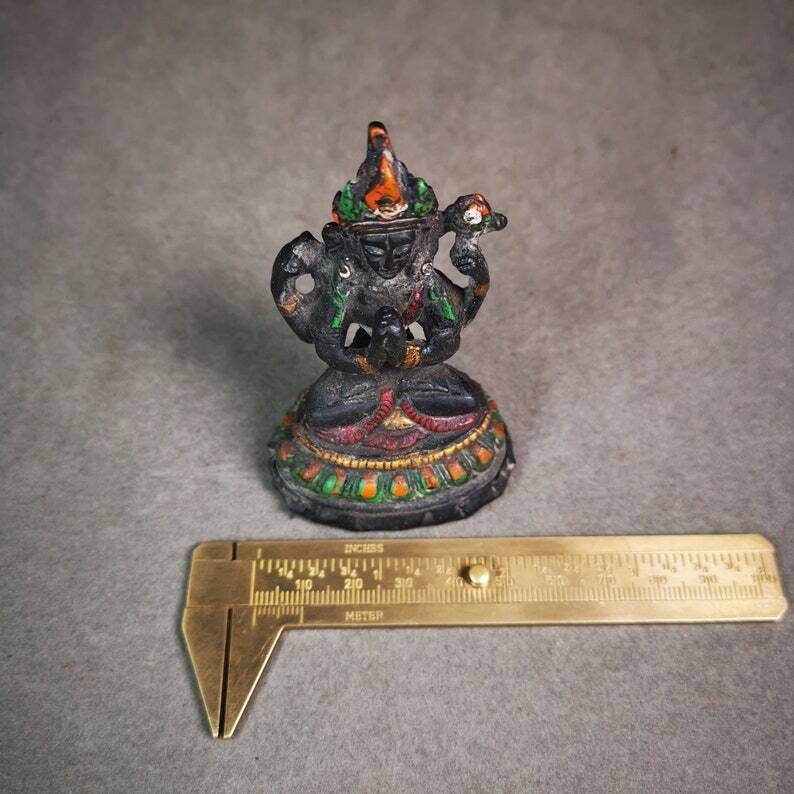 Gandhanra Antique Tibetan Buddha Statue,Chenrezig,Padmapani, Avalokitesvara - Gandhanra-ART