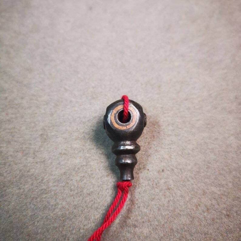 Mala Guru Bead, T-drilled 3-Hole Connector Bead - Gandhanra-ART