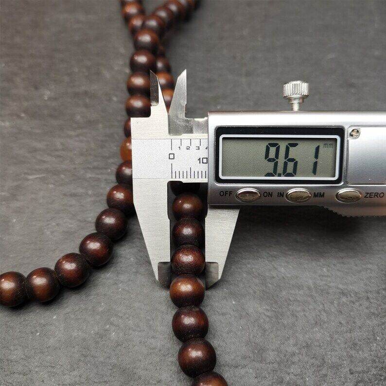 Prayer Beads,9.6mm Bodhi Root Bead Mala - Gandhanra-ART