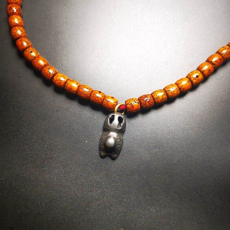 Mala Counter, Snow Lion Pendant - Gandhanra-ART