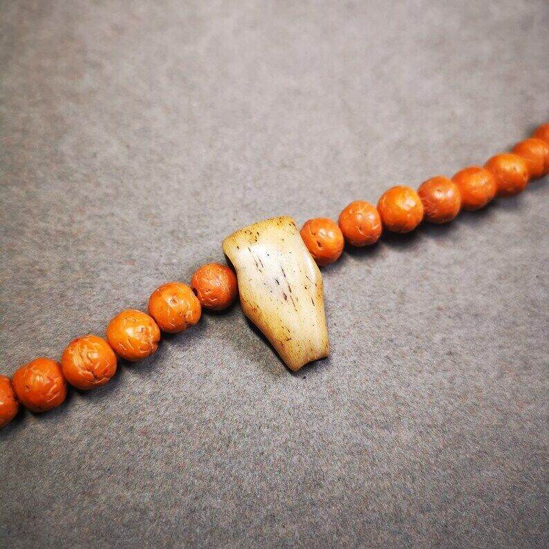 Guru Bead, T-drilled 3-Hole Bead for Prayer Bead - Gandhanra-ART