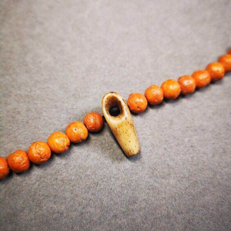 Guru Bead, T-drilled 3-Hole Bead for Prayer Bead - Gandhanra-ART